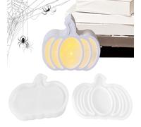 Moules pour travaux manuels, moules en silicone en forme de citrouille | Décoration d'Halloween, lampe d'ambiance pour collection d'extérieur, , mariages, vacances, maison, adultes, débutants