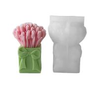 Moules pratiques en silicone pour bouquet de fleurs parfumé et décoration d'intérieur Moules fonctionnels pour les amateurs d'artisanat famille et amis