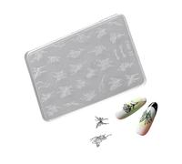 Moules professionnels en forme de papillon pour nail art, petits accessoires, moules décoratifs pour salon de manucure, moules d'art