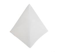 Moules pyramidaux en silicone pour projets créatifs de bricolage pour fabriquer des bougeoirs uniques et des articles de décoration d'intérieur (1 pièce)