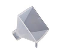 Moules pyramidaux en silicone pour résine, moules pyramidaux en silicone pour chakra, orgonite, orgonite, pyramide artisanale, moule décoratif en résine