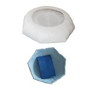 Moules ronds en silicone efficaces - Multifonctions - Idéal pour le plâtre décoratif
