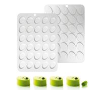 Moules ronds en silicone pour biscuits au chocolat, gâteaux Oreos, bonbons, pudding et savon (D _ elliptique)