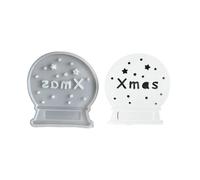 Moules ronds en silicone pour décoration de mariage, 4, A
