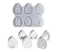 Moules Silicone Pâques Moules D'oeufs Sur Le Thème Des Œufs Lampes Moules Décoration Pâques Moules Parfaits Pour Créer Des Décors Festivals