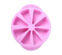 Moules Silicone Pâtisserie,Qualité Alimentaire Résistant à la Chaleur Triangle 8 Cavités,Moule à en Silicone - Pour Mousse Gelée Pudding aux Fruits Chocolat Réunions de