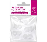 Moules silicone pour bijoux - Forme - 5 pcs