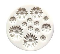 Moules Silicone pour Fleurs de Marguerite 3D, Résine, Savon, Bougie | Fondant et Plâtre Lot pour Décoration Créative Pâtisserie Bricolage et Projets DIY - Pratique pour un usage quotidien.