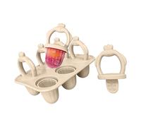 Moules sucrés pour une préparation simple de desserts faits maison, conçus pour une utilisation rafraîchissante et un nettoyage rapide, pour la fabrication de glaces froides, ensemble de crème glacée