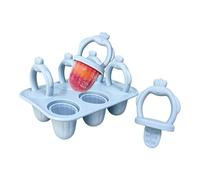 Moules sucrés pour une préparation simple de desserts faits maison, conçus pour une utilisation réfrigérante et un nettoyage rapide des moules à crème glacée