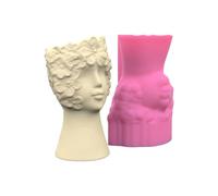 Moules uniques en résine pour vases artisanaux en forme de figure humaine adaptée pour vase de fleurs