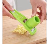 Moulin à ail, broyeur à ail manuel, râpe à gingembre multifonctionnelle, râpe à légumes portable pour la maison, râpe portable pour chef