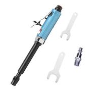 Moulin à air étendu, pince NPT de 6,35 mm 20 000 tr/min droite à longue portée, meuleuse d'angle à air étendu pour préparation de surface, espaces restreints, outil de surface