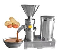 Moulin à amandes robuste pour beurre de noix commercial pour pâte d'amande et beurres de graines, parfait pour les installations de production alimentaire et les entreprises de transformation des noix