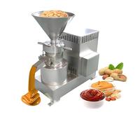 Moulin à amandes robuste pour beurre de noix commercial pour pâte d'amande et beurres de graines, parfait pour les installations de production alimentaire et les entreprises de transformation des noix