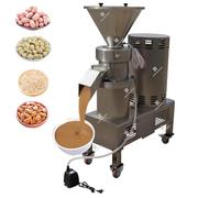 Moulin à beurre de noix avancé pour un broyage lisse et constant des beurres de noix, de la pâte de piment, du lait de soja, des amandes et des sauces avec taille de particules réglable pour la