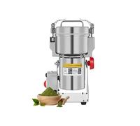 Moulin à café 800g Moulin à grains électrique, rectifieuse à café pour céréales d'épices, puissance 2500W, matériau en acier inoxydable - Argent