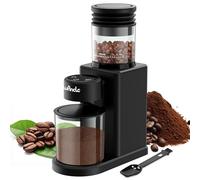 Moulin à Café à Cône Électrique Wancle Édition Tactile à Meules Coniques - 25 Niveaux de Mouture, Minuterie de Précision, Anti-Adhérence, Compact avec Soufflerie, Moteur 200W