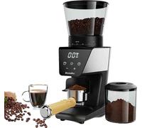 Moulin à café automatique avec réglages de la mouture, 30 moutures, écran LCD clair, BG706, 220V, EU, rayon vert