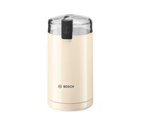 Moulin à café Bosch TSM6A017C Crème 180W - Capacité 75g, Lames Acier Inoxydable, Tension 220-240V, Dimensions 90x90x170mm, Système de sécurité