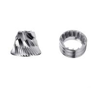 Moulin à café conique 38 mm de rechange pour expresso 5/6/7 Core Options en acier inoxydable facile à changer (7 cœurs)