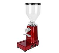 Moulin à café Conique, Accessoire de Préparation de café, Moulin à café électrique, pour Cafés, Magasins de thé à Bulles à Usage Domestique et Commercial (rouge)