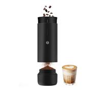Moulin à café conique portable TIMEMORE, moulin à café électrique avec 30 réglages, arrêt automatique et design compact pour une utilisation à la maison et en extérieur - Whirly 01S, noir