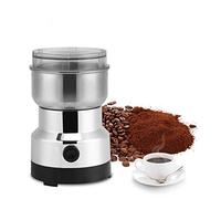 Moulin à café électrique 220V, Broyeur à Graines de Café Broyeur Alimentaire en Acier Inoxydable Moulin à Café Et Mixeur Électrique pour le Grain de Café Lin Noix Poivre Épices et Autres