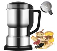 Moulin à café électrique 400 W, Machine multifonctionnelle en Acier Inoxydable, Petite rectifieuse de Poudre Domestique, capacité de 500 g, pour Grains de café, Noix, Herbes, céréales