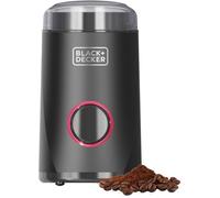 Black+Decker - Moulin Électrique 150W | Lames en Acier Inoxydable | Capacité 50g | Système de Verrouillage | Range-câble | Pieds Antidérapants | Compact et Élégant | Idéal pour Café et Épices