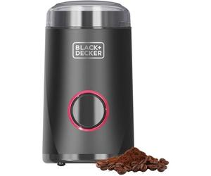 Moulin à café électrique - Black+Decker - BXCG152E - 150W - Capacité 50g - Acier inoxydable