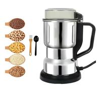 Moulin à café électrique, broyeur à Grains 600G, Petite Machine de broyage de Poudre Domestique à Grande Vitesse de 32 000 TR/Min avec Lame en Acier Inoxydable, pour Grains secs, épices