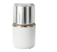 Moulin à café électrique, moulin à épices, robot culinaire, mixeur de cuisine, mélangeur à grains, tasse amovible, lavable, grande capacité 220 ml pour le café, notez(Light Display)