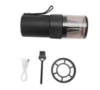 Moulin à Café Électrique Portable, Réglable, Rechargeable USB, Compact et Silencieux, Tempête en Acier Inoxydable 316 - Arrêt Automatique, Moteur Puissant en Cuivre, Idéal Maison