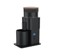 Moulin à café électrique Rechargeable en acier inoxydable, fraise Six étoiles réglable, broyeur de grains de café, Portable, cadeau(ZM-ECG08)