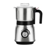 Moulin À Café Électrique Robot Culinaire 500W Concasseur A Grain Meuleuse Humide Et Sèche Moulin Cereales Pot Et Lames En Acier Inoxydable Pour Chutney D'épices Au Café Impulsion À 2 Vitesses 600ML