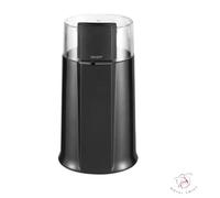 Moulin à café électrique - Royal Swiss - 160 Watts - Capacité 50g - Acier inoxydable - Noir