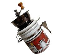 Moulin à café en bois antique Moulin à café manuel portable Design manuel pour une utilisation facile dans les cuisines ou le camping Manivelles
