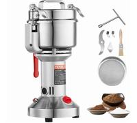 Moulin à Café Épices Électrique 550g - VEVOR - 2000W - Lame à 3 Couches, Minuterie, Protecteur de Surcharge - Céréales Herbes Noix