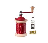Moulin à café MACININO RED F32600/2 - TRE SPADE + 250G DE CAFÉ OFFERTS