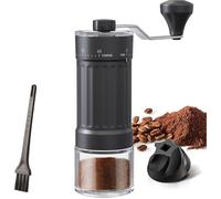 Moulin à café manuel - 40 vitesses réglables - Haute précision - Disque de broyage en céramique de haute qualité