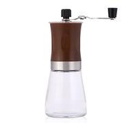 Moulin à café manuel avec grain de cœur en céramique pour la maison et l'extérieur