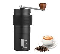 Moulin À Café Manuel - Moulin À Grains En Acier Inoxydable, Mouin À Caf Portable, Mécanisme Réglable Amovible Avec Fraise En Céramique | Outil À Afé De Voyage De Camping À Domicile Pour Ex