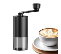 Moulin à café manuel - Moulin à portable, café silencieux | Pour Cappuccino Américain Mocha Moulin Réglable Outil de Cuisine Professionnel Acier Inoxydable