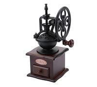 Moulin à café manuel, multi paramètres grains de café moulin à main poivre épice belle et utile poignée latérale machine de meulage domestique