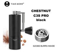 Moulin à café manuel - TIMEMORE - C3S PRO - Portable - Acier inoxydable - Noir