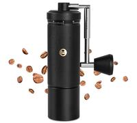 Moulin à café manuel TIMEMORE Chestnut S3, Réglage externe numérique, Corps entièrement en métal et meule en acier inoxydable, Convient de l'espresso à la presse française, Noir