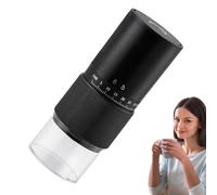 Moulin à café - Moulin à café portable réglable, dispositif de broyage à plusieurs vitesses | Moulin à café électrique silencieux avec technologie de réduction du bruit Batterie longue durée Capacité
