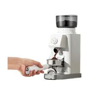 Moulin à café, moulin à grains de café for usage domestique avec mouture précise, support d'entonnoir amovible Sécurité d'utilisation