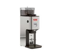 LELIT William PL72 Moulin à Café avec Meules Plates - Avec LCC pour Réguler le Temps de Mouture - Acier Inoxydable Brossé